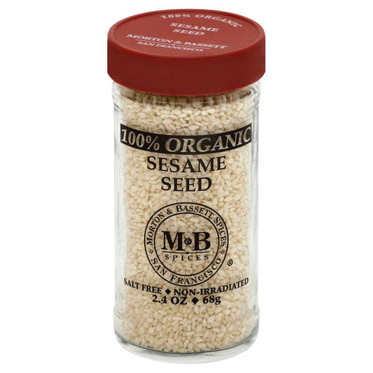 Morton & Bassett Sesame Seed Organic 2.4 Oz Pack of 3