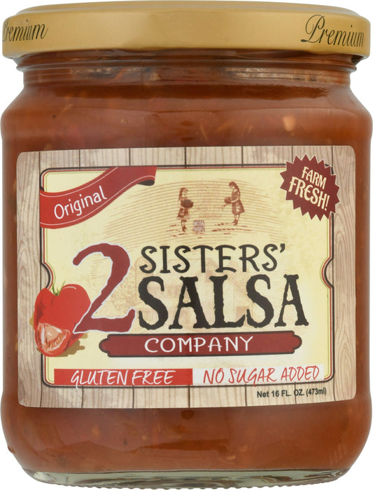 2 Sisters Salsa Original 16 Fl oz (Pack of 6)