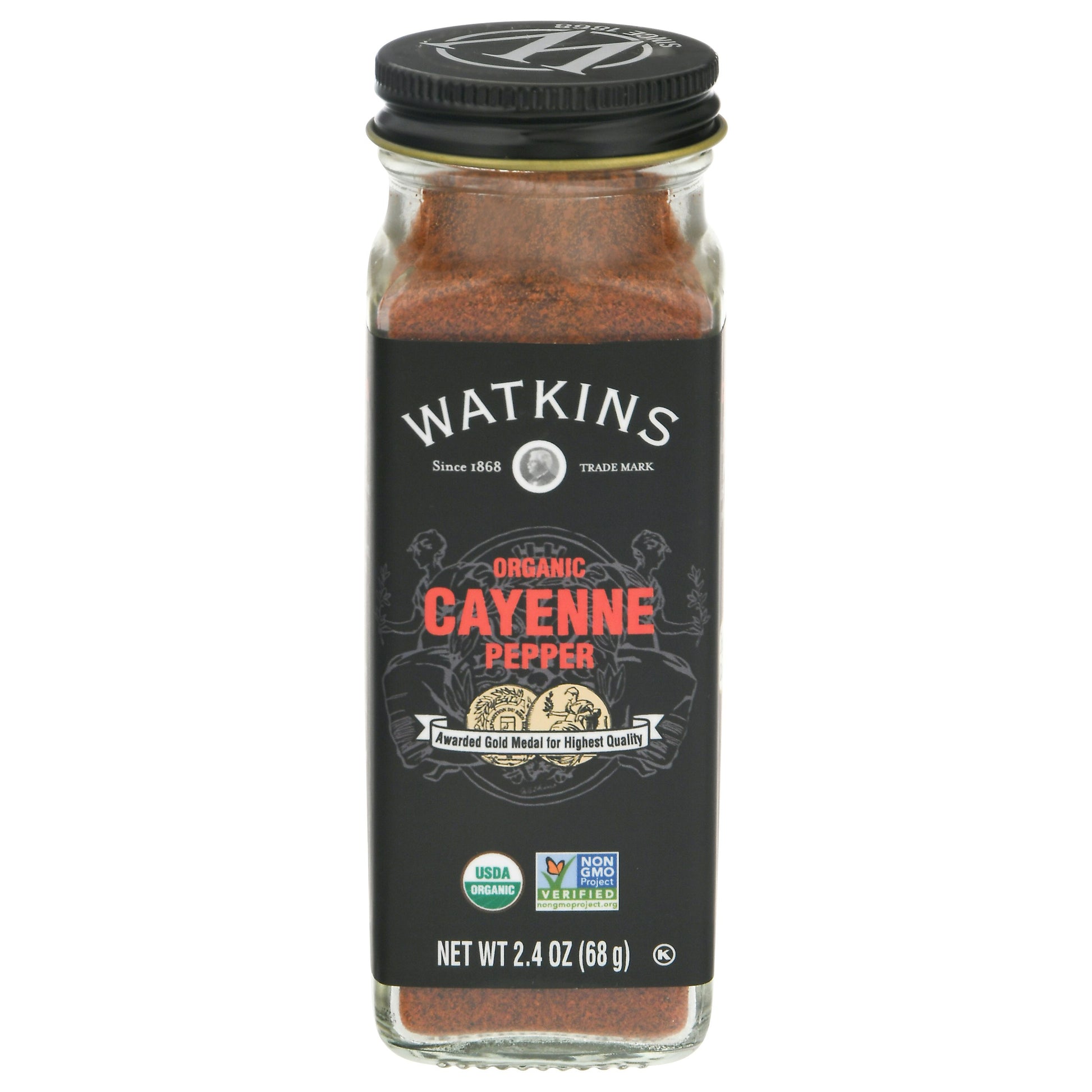 Watkins Cayenne Pepper Organic 2.4 Oz (Pack of 3)