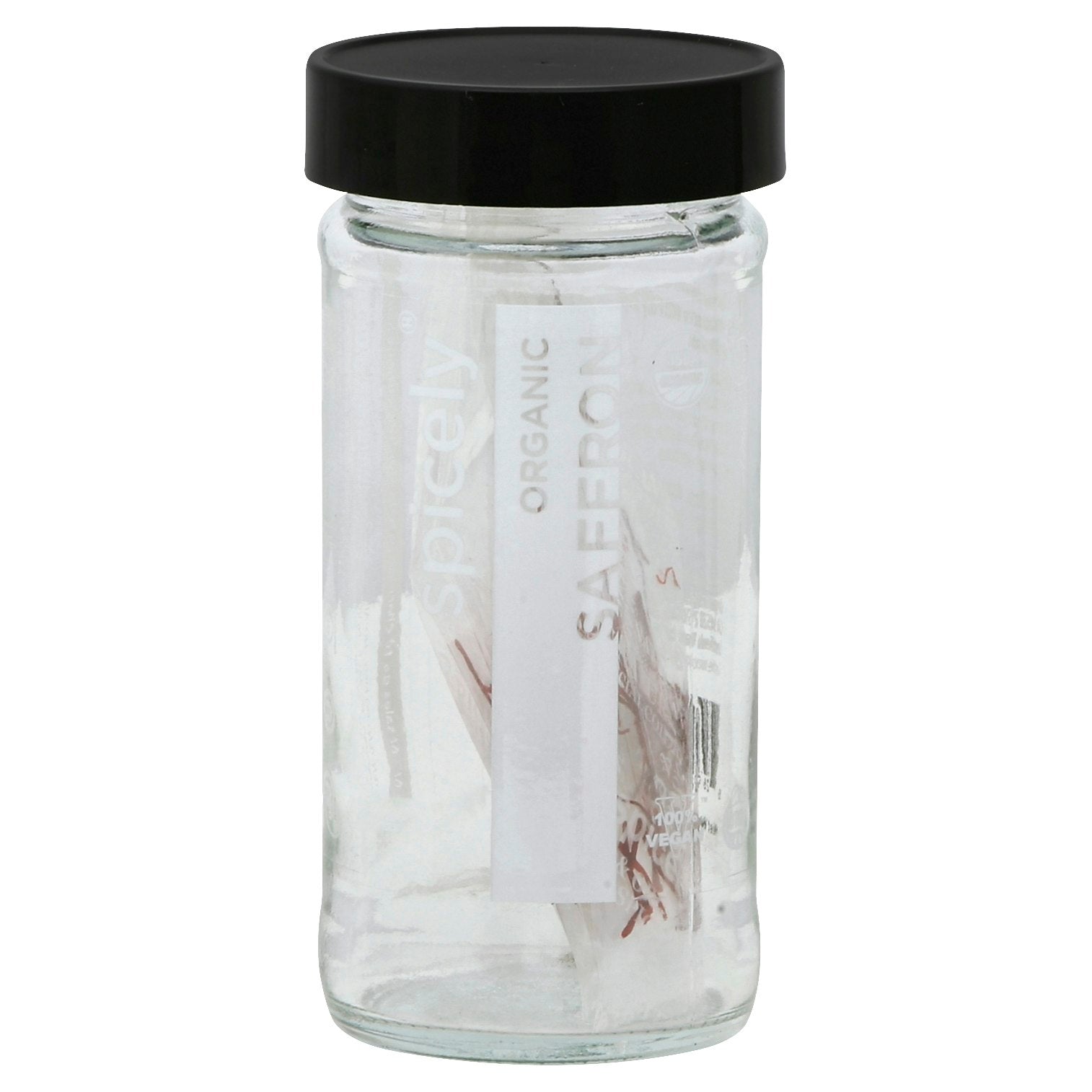 Spicely Organics Seasoning Saffron Jar Organic