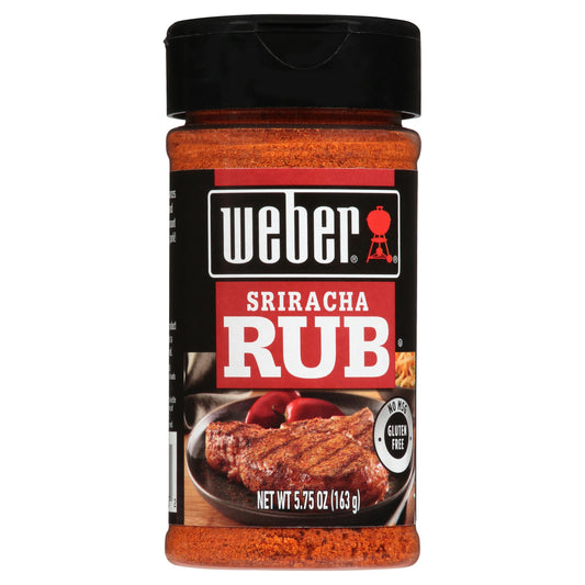 Weber Spice Rub Siracha 5.75 Oz (Pack of 6)