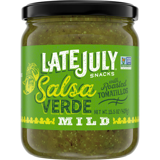 Late July Salsa Verde 15.5 oz (Pack of 12)