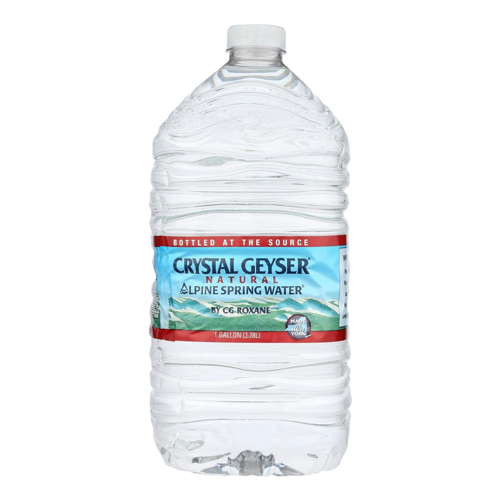Crystal Geyser Alpine Spring Water 1 Gallon (Pack of 6)