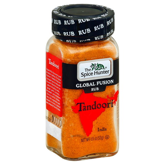 The Spice Hunter Rub Global Fusion Tandoori 1.9 Oz Pack of 3