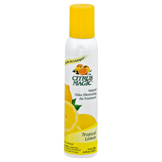Citrus Magic Air Freshener Spray Lemon Tro 3 oz (Pack of 6)