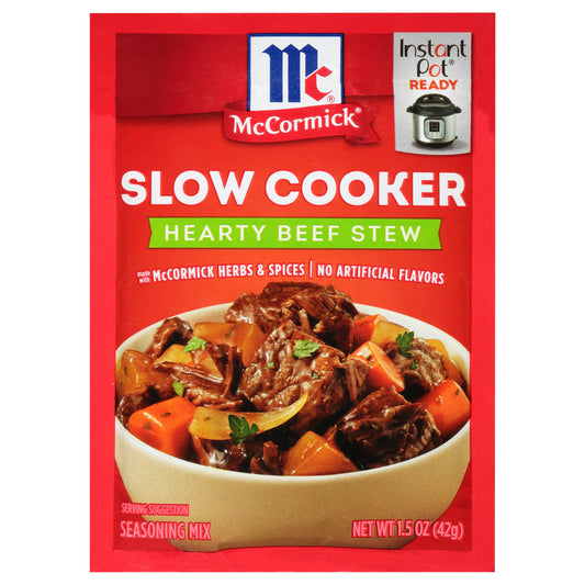 Mc Cormick Seasoning Hearty Beef Stew 1.5 Oz Pack of 12