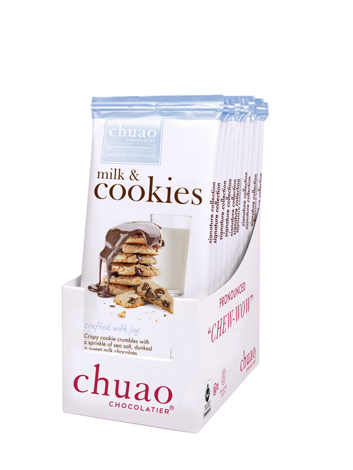 Chuao Chocolatiers Chocolate Milk Cookies Bar