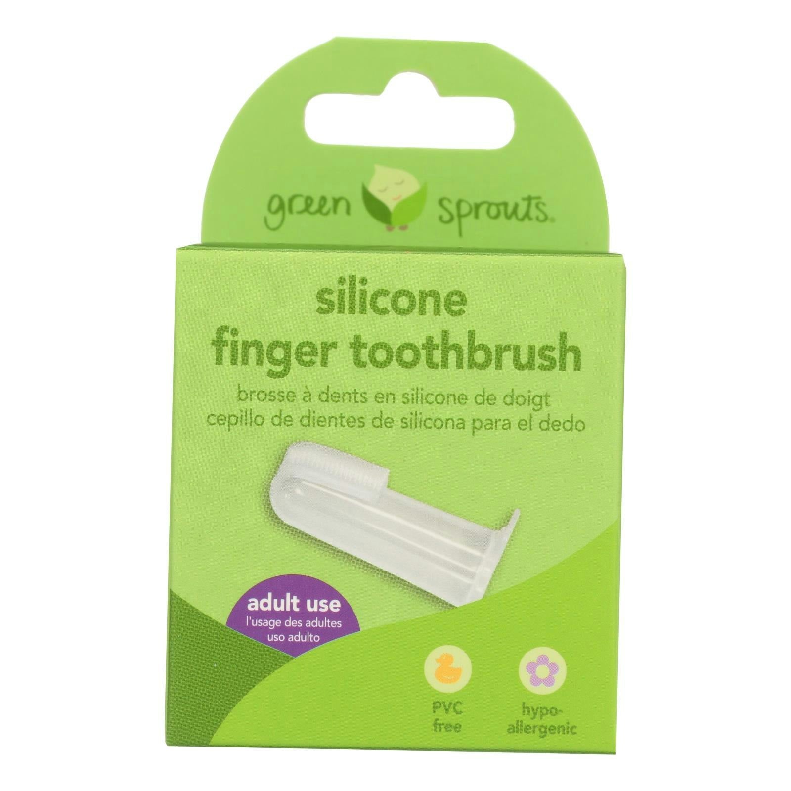 Green Sprouts Toothbrush Finger 1 Ea Pack of 6
