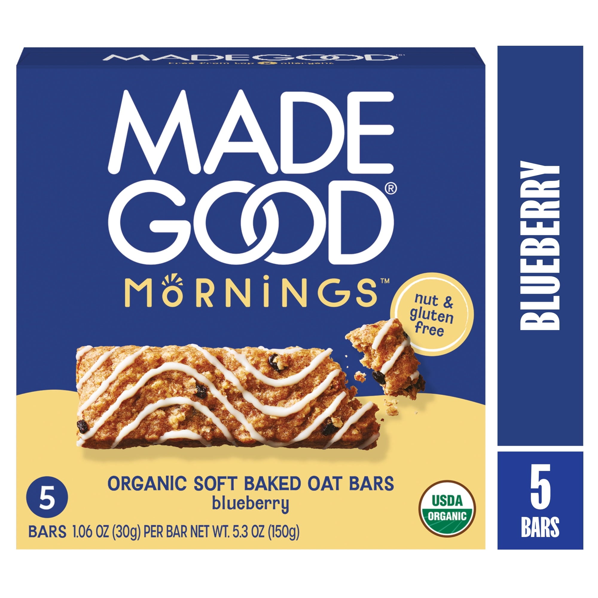 Madegood Bar Blueberry Morning