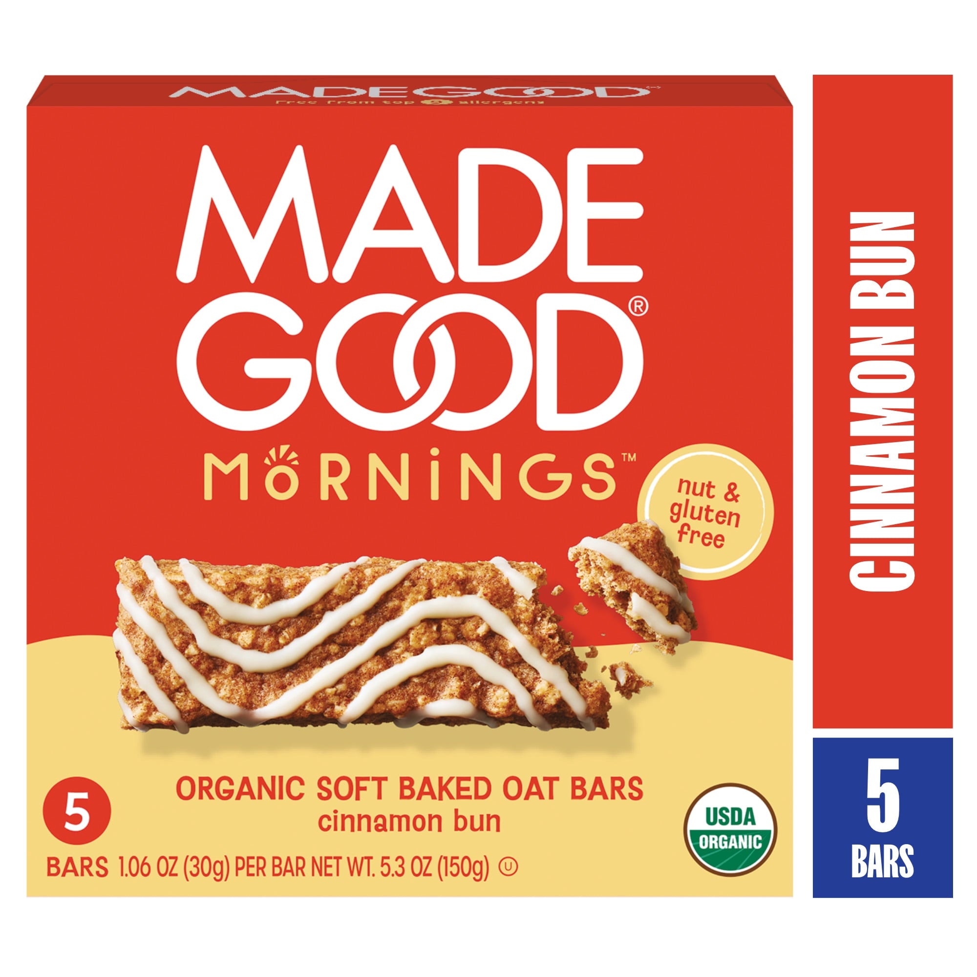 Madegood Bar Cinnamon Bun Morning