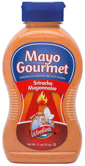 WOEBER (Pack of 18) Woeber Gourmet Sriracha Mayonnaise Condiment 11 Oz