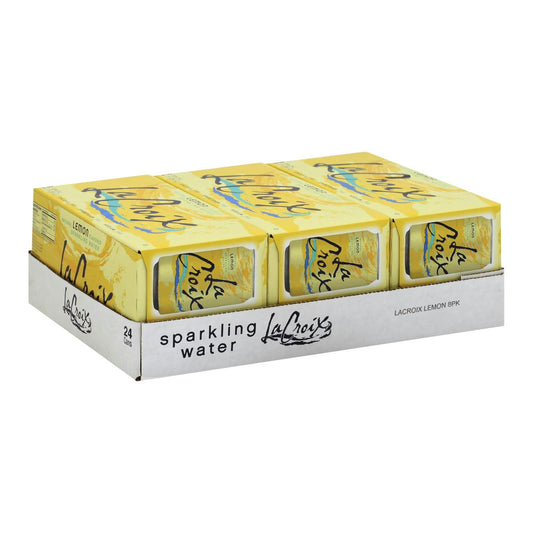 Lacroix Sparkling Water Lemon 96 Fo Pack of 3