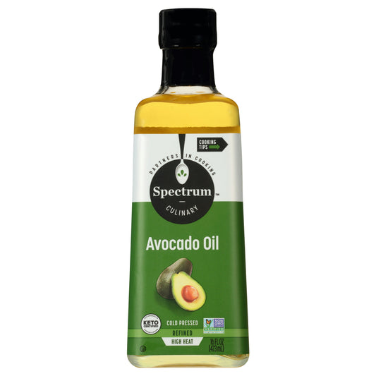 Spectrum Naturals Oil Avocado Refined 16 oz (Pack of 6)