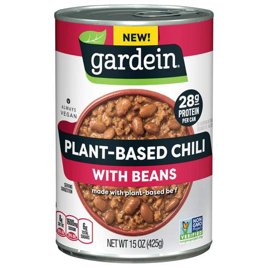 Gardein Plant Based Chili With Beans 15 Oz Pack of 12