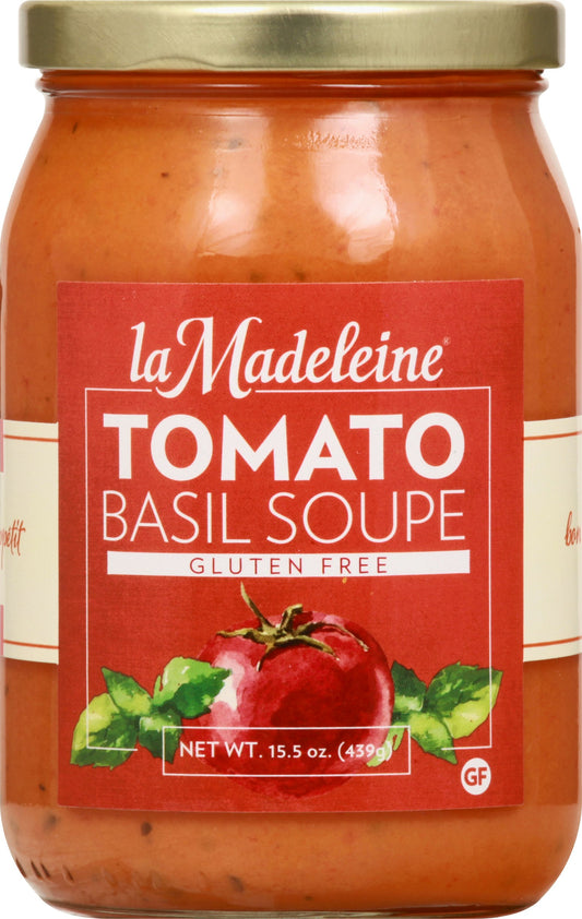 La Madeleine Soup Tomato Basil 15.5 Oz Pack of 12