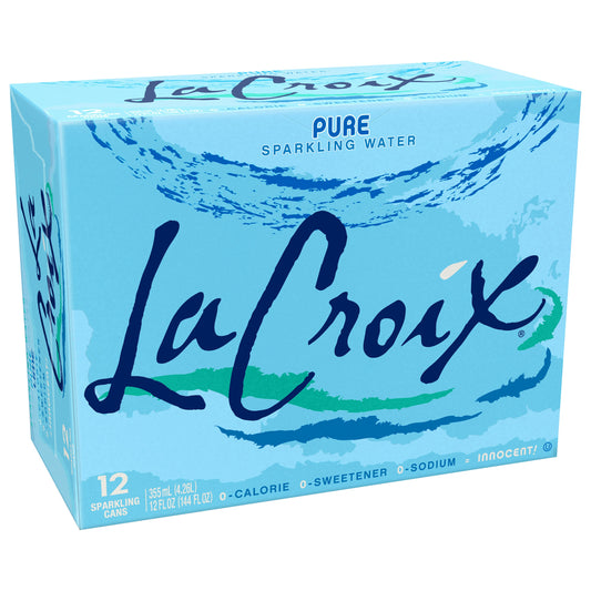 La Croix Water Sparkling Pure 144 FO (Pack of 2)
