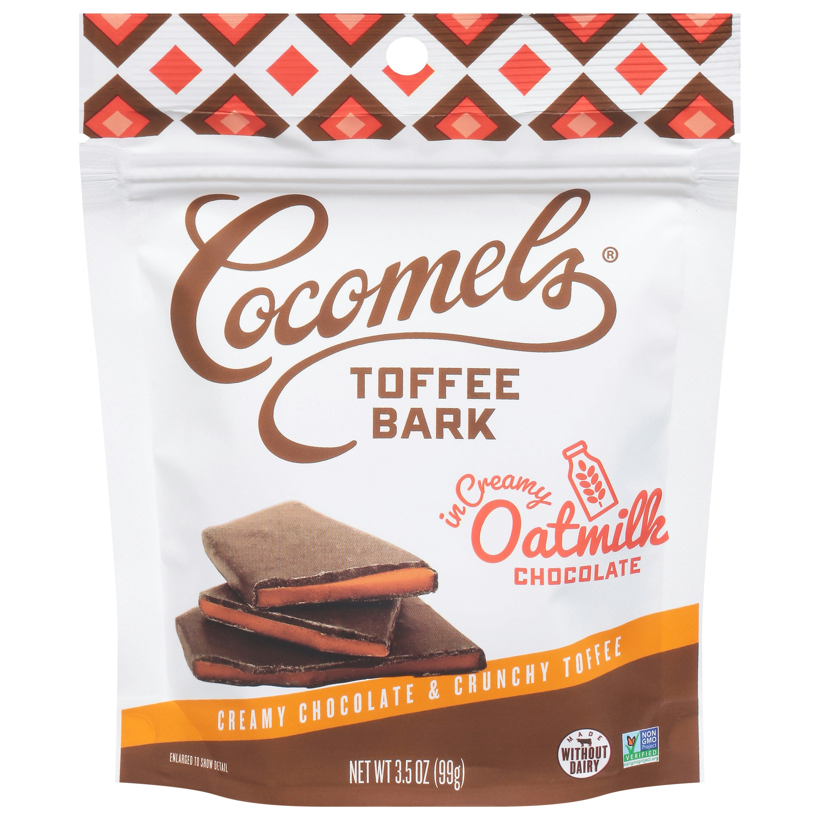 Cocomels Toffee Oatmilk Chocolate Bark