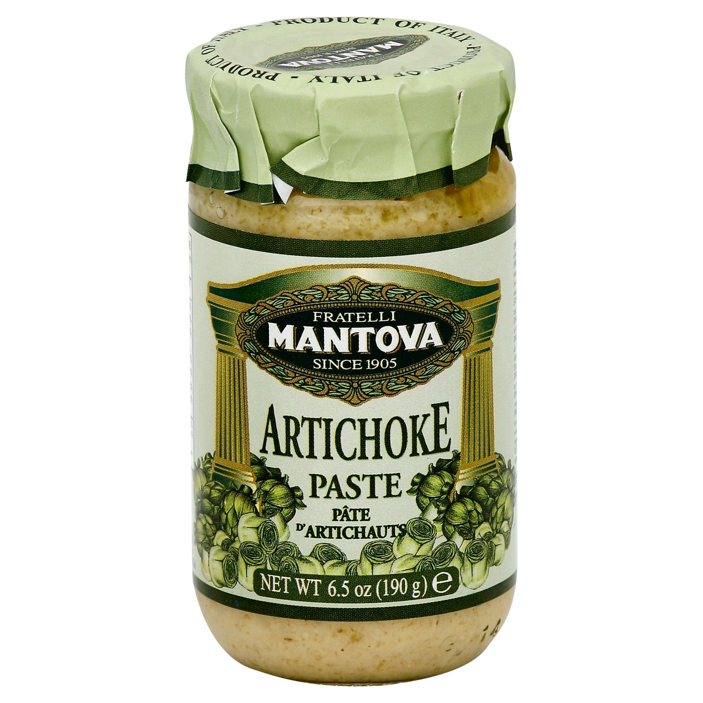 Mantova Paste Artichoke 6.5 Oz Pack of 6