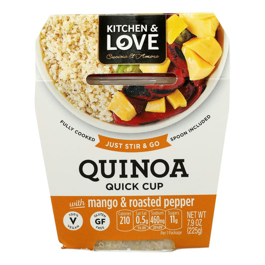 Cucina and Amore - Quinoa Meals - Mango and Jalapeno 7.9 oz (Pack of 6)