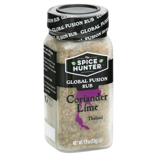 Spice Hunter Coriander Lime Global Fusion Rub 1.9 Oz Pack of 3