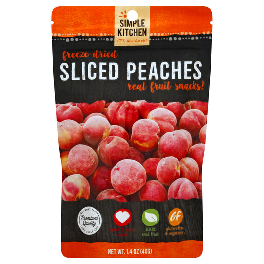 Simple Kitchen Peaches Freeze Dried 1.4 oz (Pack of 6)