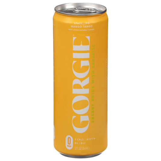 Gorgie Beverage Energy Sparkling Mango Tango 12 Fo Pack of 12