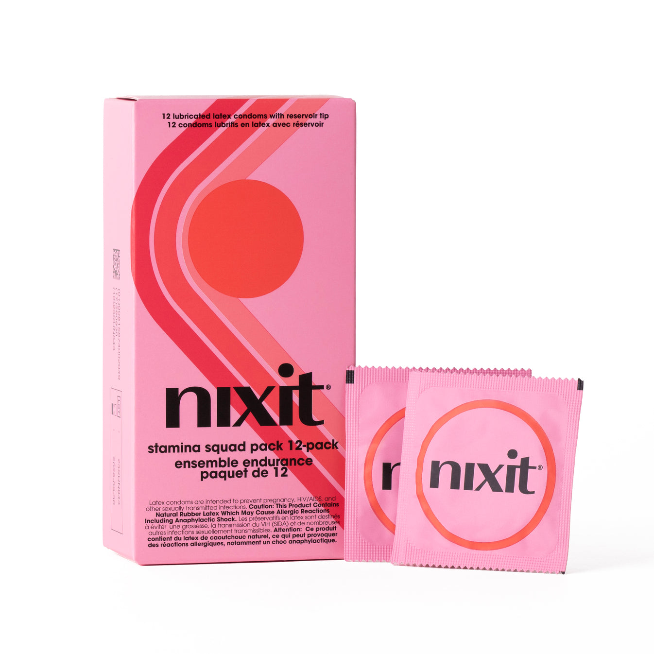NIXIT (Pack of 6) Nixit Stamina Squad Condoms 12 Pieces