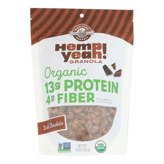 Manitoba Harvest - Granola Hemp Dark Chocolate 10 oz (Pack of 6)