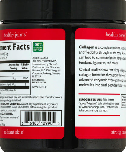 Neocell Collagen Powder Raspberry Lemon 7 Oz