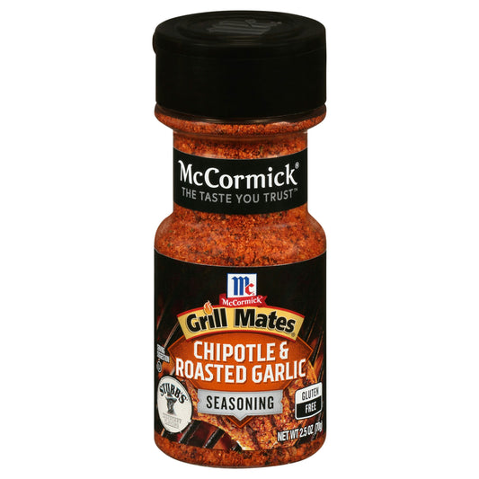 Grill Mates Seasoning Chipotle Roasted Garlic 2.5 Oz Pack of 6