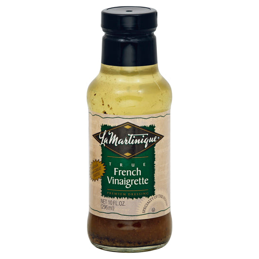 La Martinique Dressing Vinaigrette True French 10 Oz (Pack of 6)