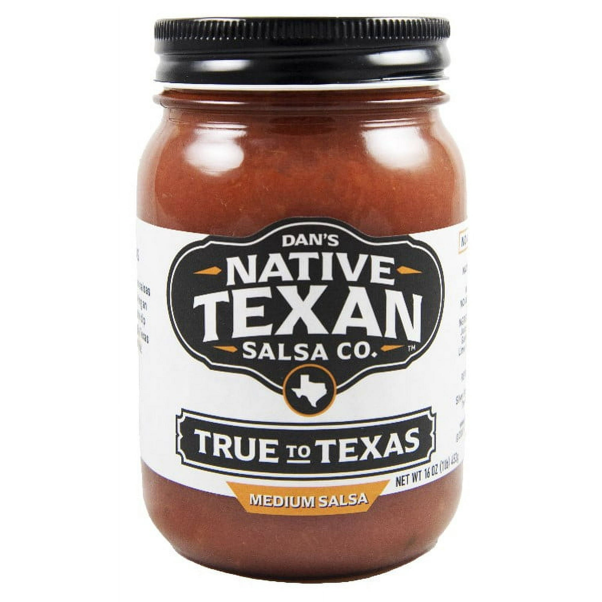 NATIVE TEXAN (Pack of 12) Native Texan True to Texas Medium Salsa Shelf Stable Natural 16 Oz