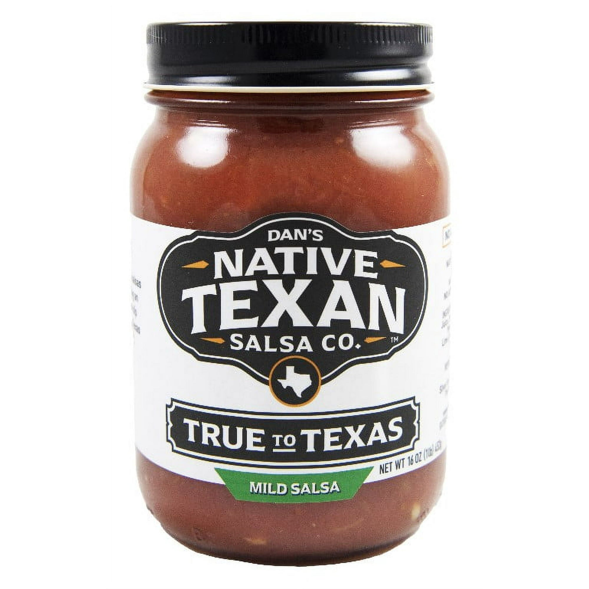 NATIVE TEXAN (Pack of 12) Native Texan True to Texas Mild Salsa Shelf Stable 16 Oz