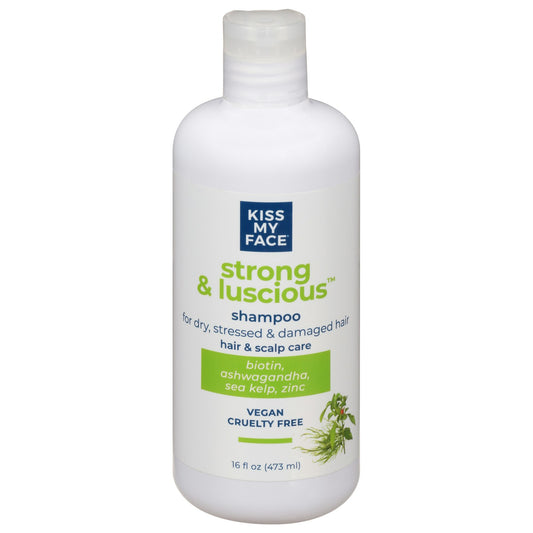 Kiss My Face - Shampoo Strong & Luscious - 16 fl. oz