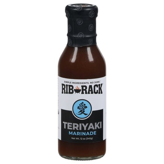 Rib Rack Marinade Rib Teriyaki 12 Oz (Pack of 6)
