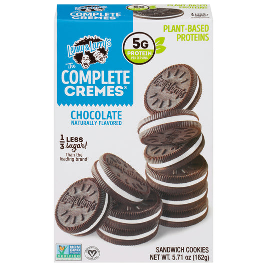 Lenny & Larrys Bar Chocolate Complete Cream 5.71 Oz (Pack of 9)