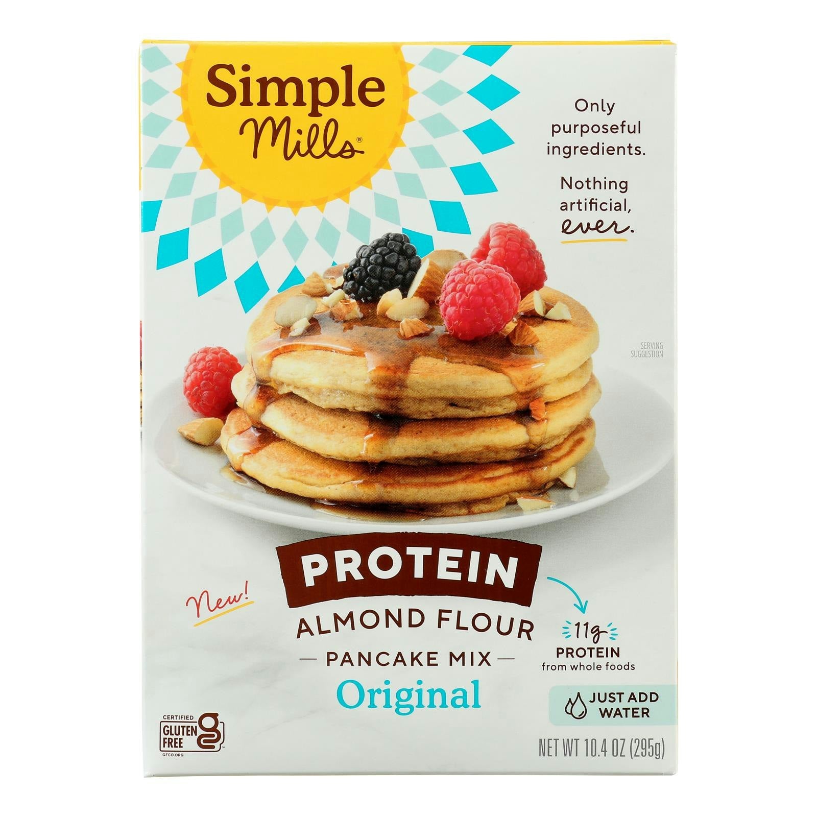 Simple Mills Pancake Mix Original Protein Almond Flour