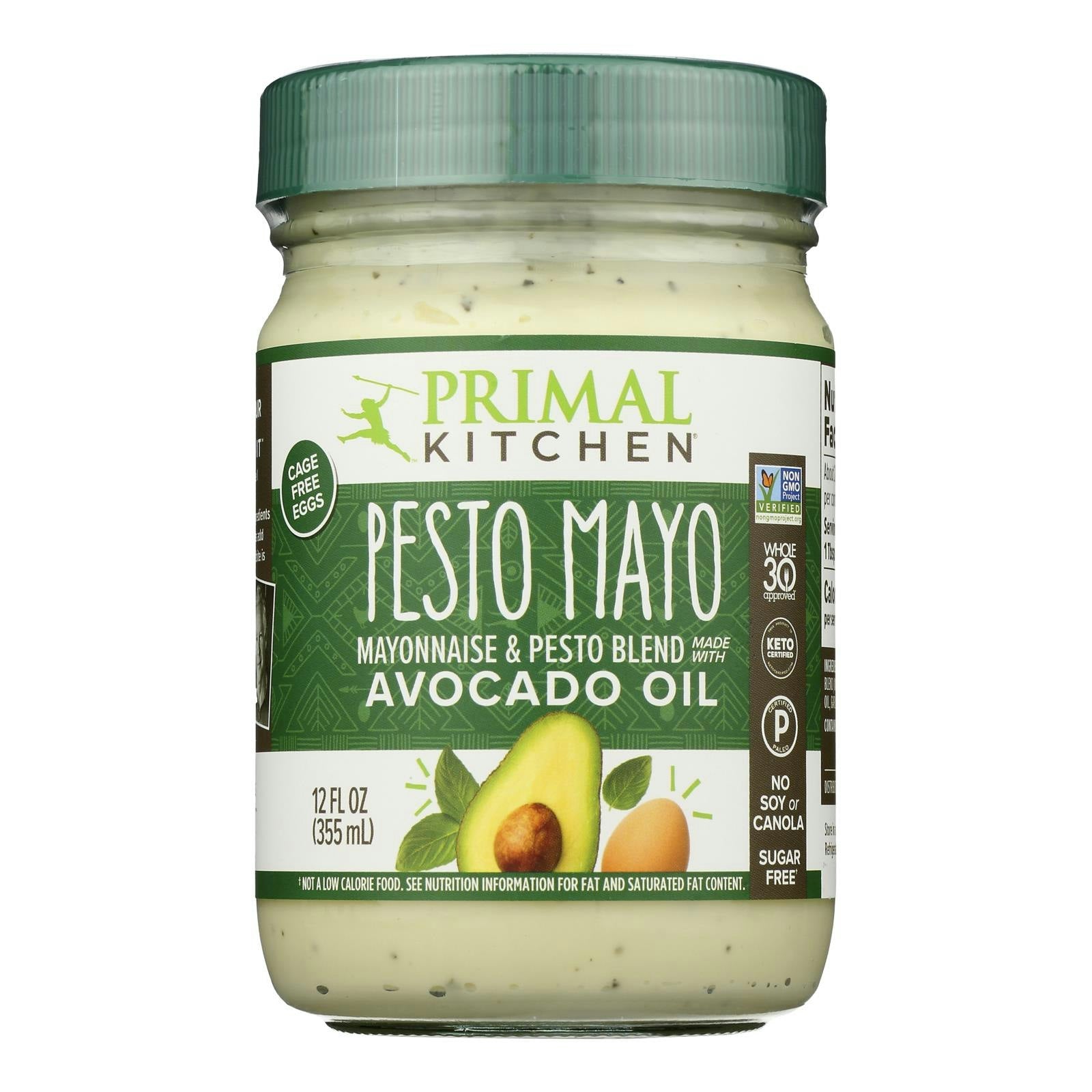 Primal Kitchen - Mayo Pesto Avocado Oil 12 oz (Pack of 6)