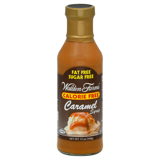 Walden Farms Syrup Calorie Free Caramel 12 FO (Pack of 6)