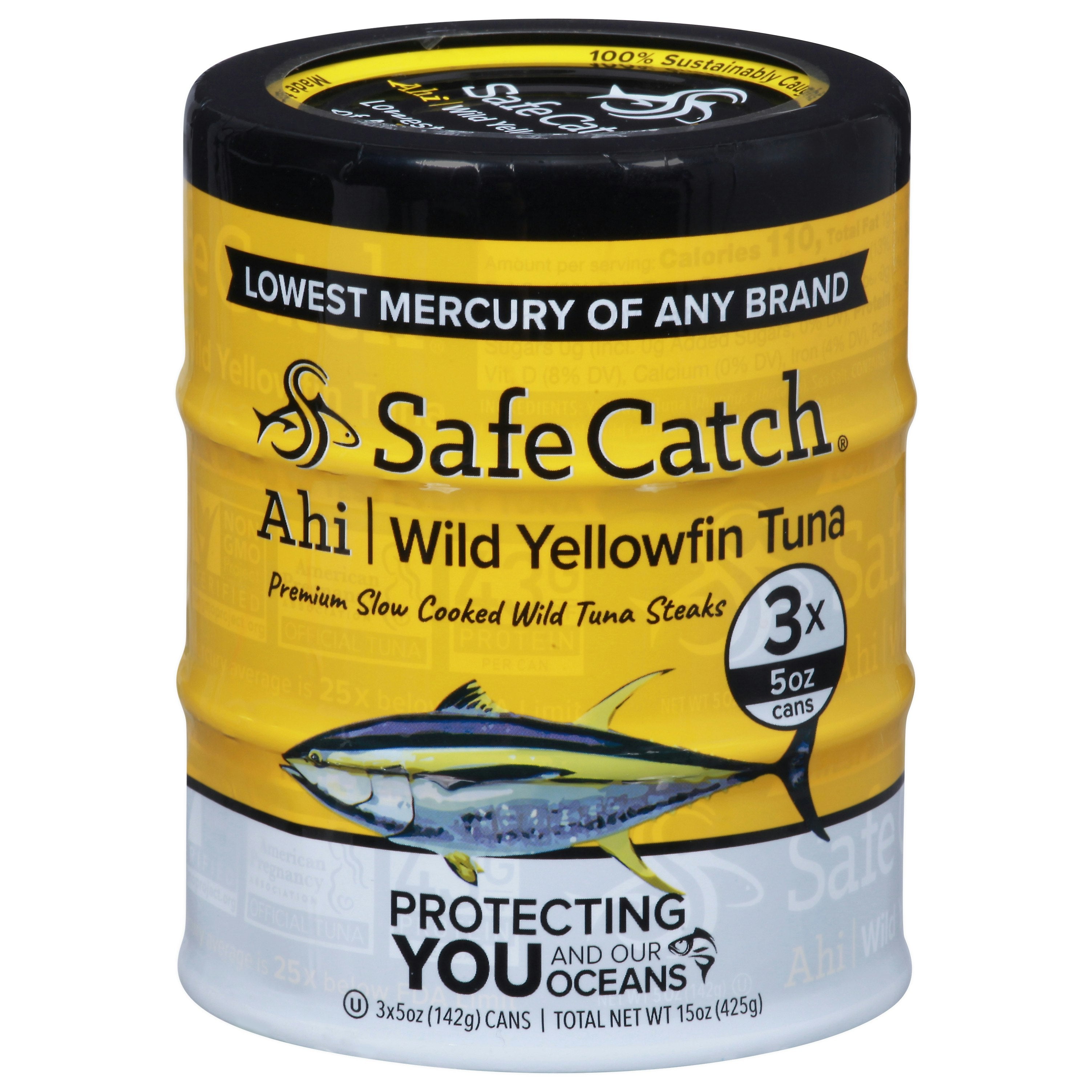 Safecatch Tuna Ahi Wild Yellowfin
