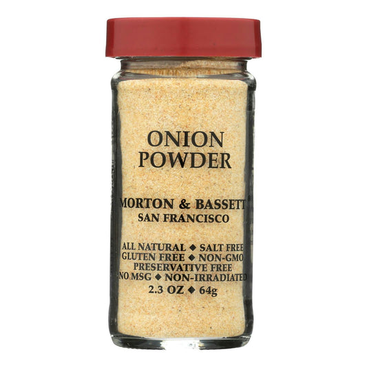 Morton & Bassett Onion Powder - 2.3 oz (Pack of 3)