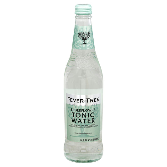 Fever Tree Water Tonic Elderflower 16.9 FO (Pack of 8)