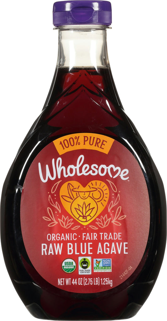 Wholesome Agave Blue Raw Organic 44 Oz Pack of 6