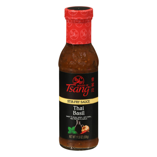 House Of Tsang Sauce Stirfry Thai Basil 11.5 oz (Pack of 6)