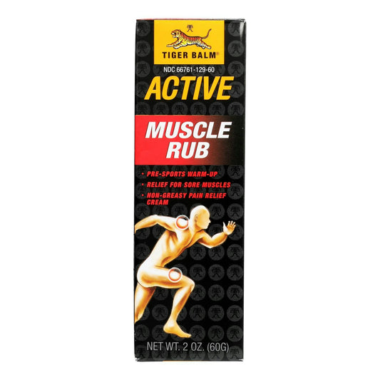 Tiger Balm Fast Relief Muscle Rub Topical Analgesic Cream - 2 oz (Pack of 6)