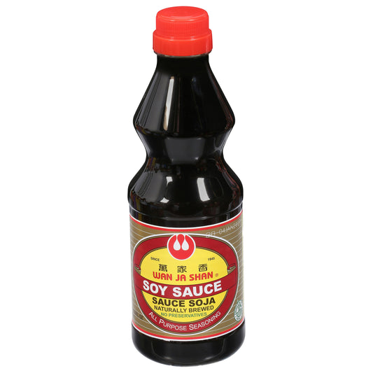 Wan Ja Shan Sauce Soy - 16.9 Oz (Pack of 12)