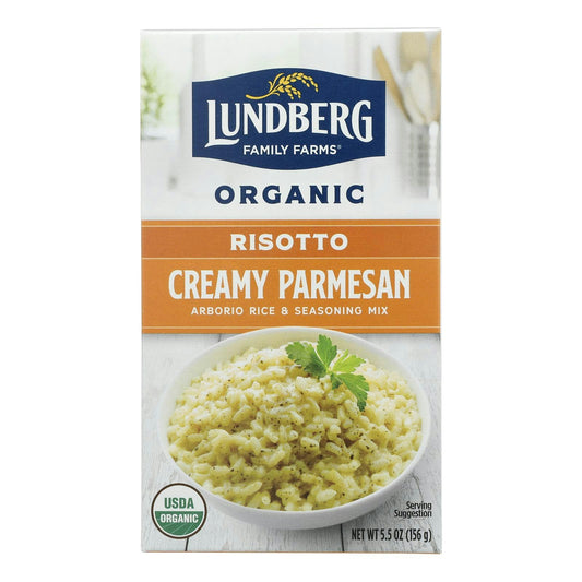 Lundberg Family Farms Organic Risotto - Creamy Parmesan 5.5 oz (Pack of 6)