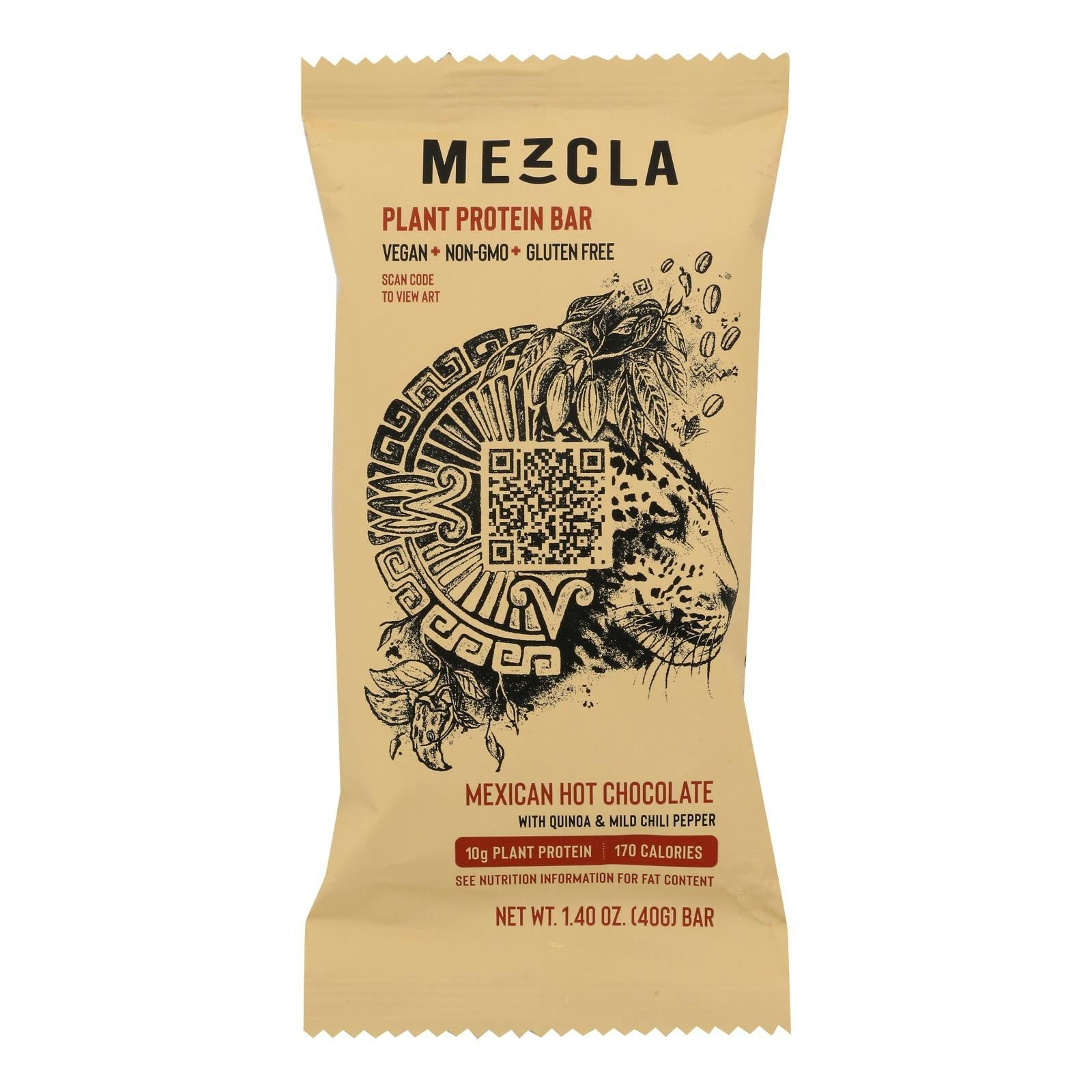 Mezcla - Protein Bar Mexican Hot Chocolate 1.4 oz (Pack of 15)