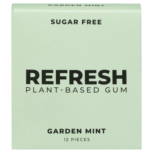 Refresh Gum Gum Garden Mint 12 Pieces (Pack of 12)