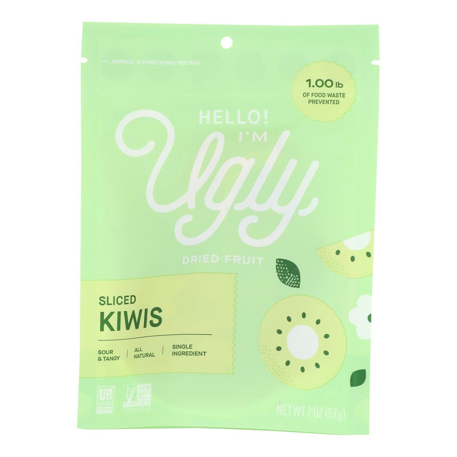 Hello! I'm Ugly - Drd Kiwi Slcd 100%upcycld-2 Oz (Pack of 12)